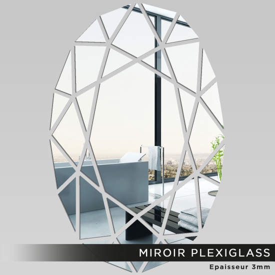 Acrylic Mirror - Oval