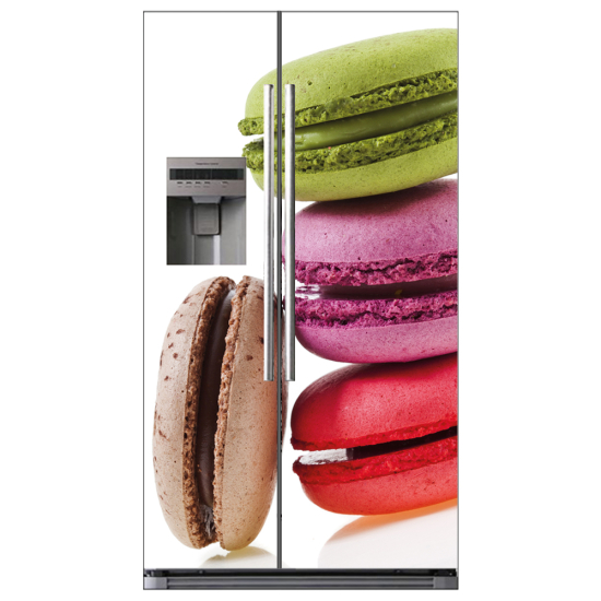 American Fridge Stickers - Macaroons