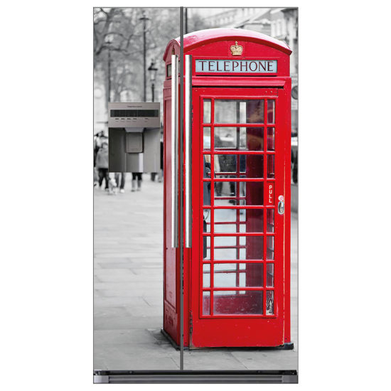 American Fridge Stickers - Telephone booth