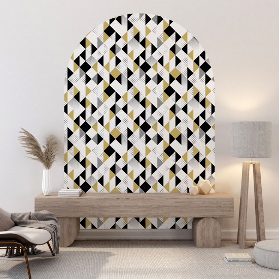 Arch Wall Sticker - Geometric pattern