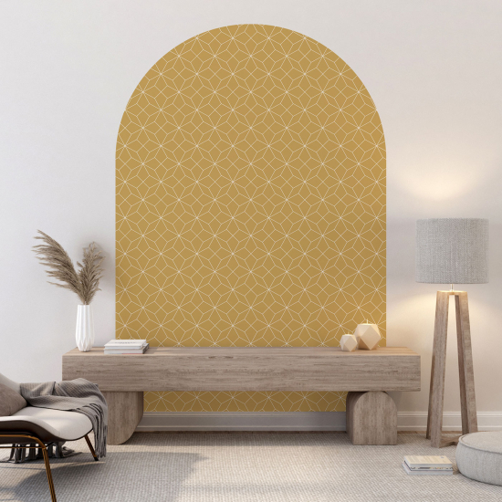 Arch Wall Sticker - Geometric pattern