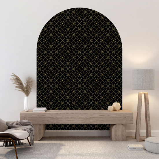 Arch Wall Sticker - Geometric pattern