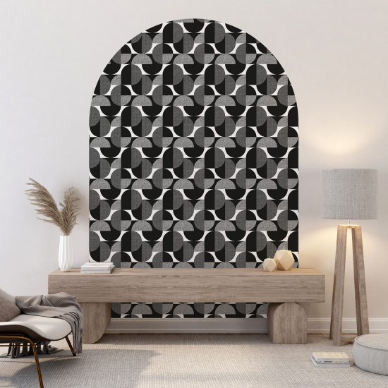 Arch Wall Sticker - Geometric pattern