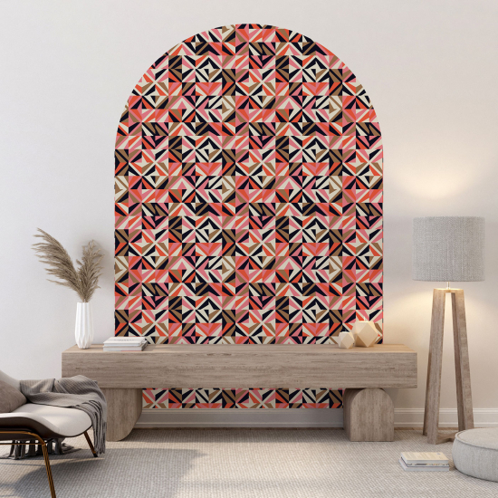 Arch Wall Sticker - Geometric pattern