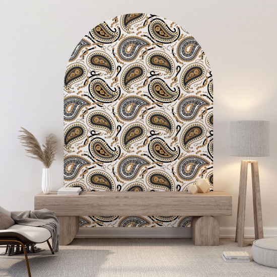 Arch Wall Sticker - Oriental pattern