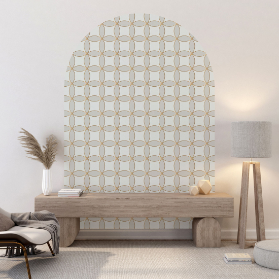 Arch Wall Sticker - Oriental pattern