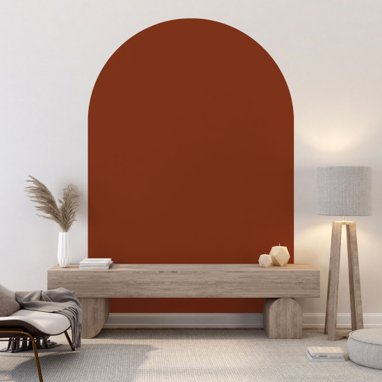 Arch Wall Sticker - Trendy Color