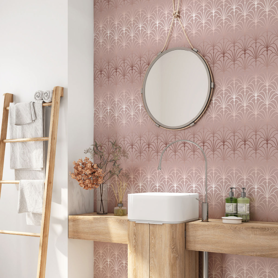 Bathroom Self Adhesive - Elegant pattern