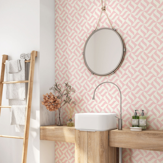 Bathroom Self Adhesive - Graphic pattern