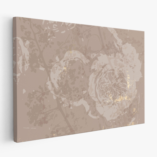 Canvas Print - Abstract Flowers