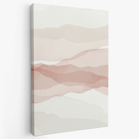 Canvas Print - Abstract mountains