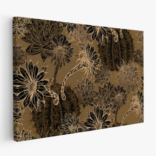 Canvas Print - Cactus flowers