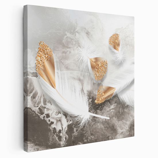 Canvas Print - Feathers