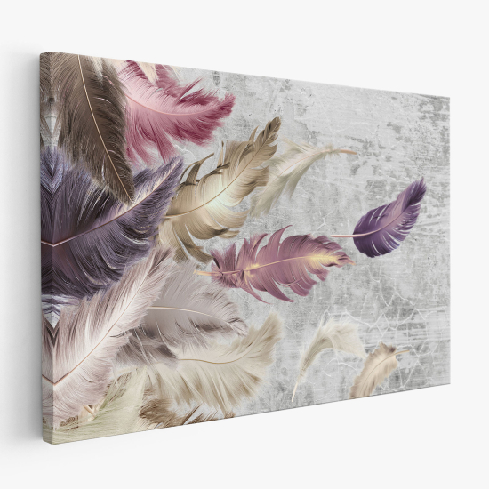 Canvas Print - Feathers