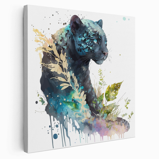 Canvas Print for Kids - Black Panther