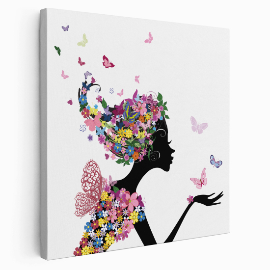 Canvas Print for Kids - Butterfly Fairy