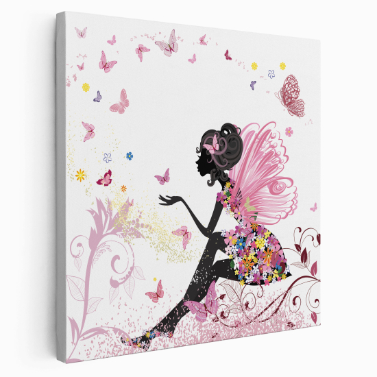 Canvas Print for Kids - Butterfly Fairy