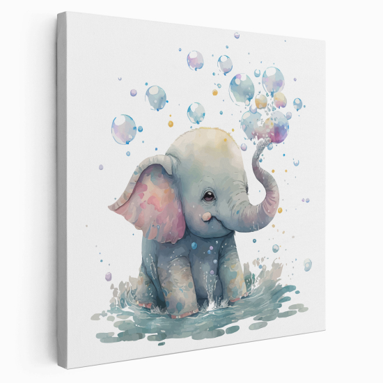 Canvas Print for Kids - Elephant