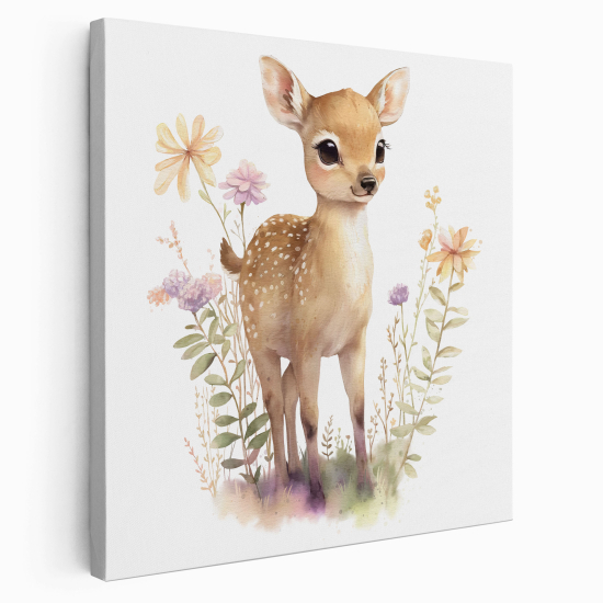 Canvas Print for Kids - Fawn