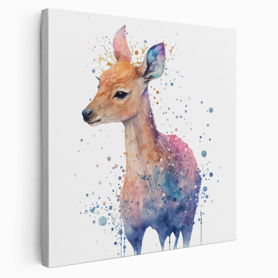 Canvas Print for Kids - Fawn