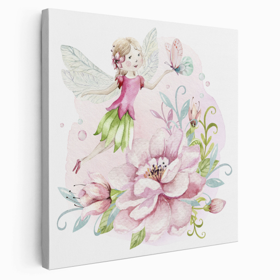 Canvas Print for Kids - Flower Fairy