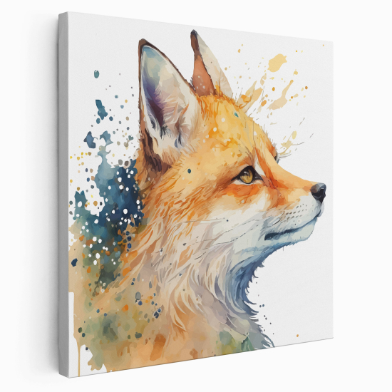 Canvas Print for Kids - Fox