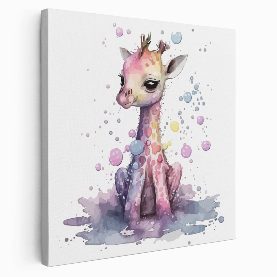 Canvas Print for Kids - Giraffe