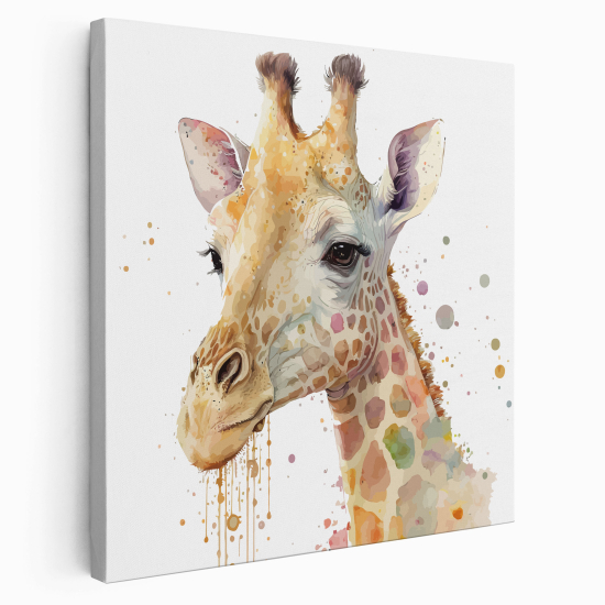 Canvas Print for Kids - Giraffe