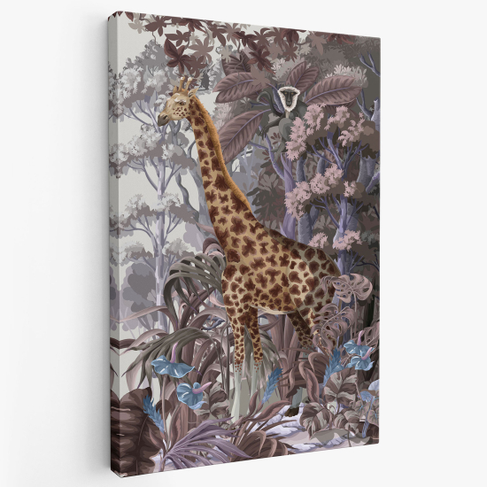 Canvas Print for Kids - Giraffe