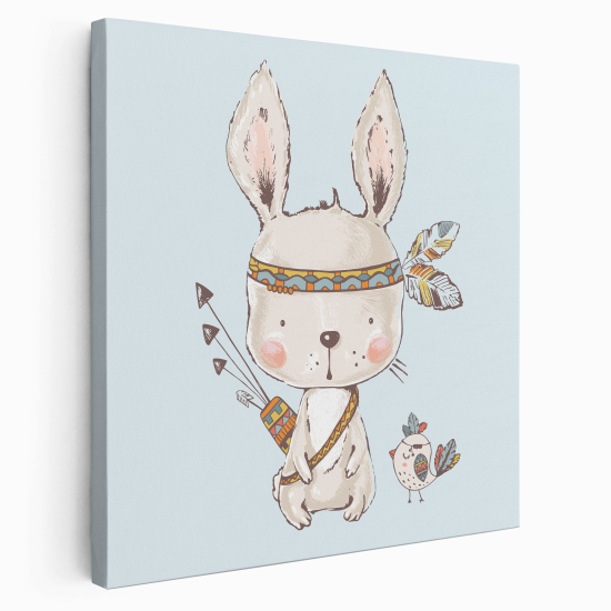 Canvas Print for Kids - Indian Rabbit