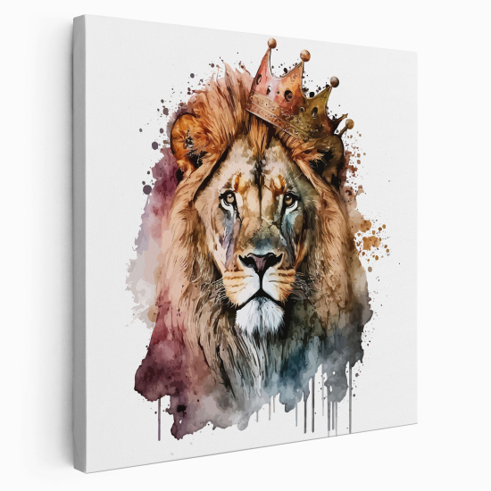 Canvas Print for Kids - Lion