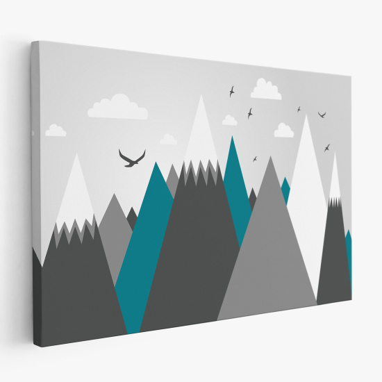 Canvas Print for Kids - Mountains