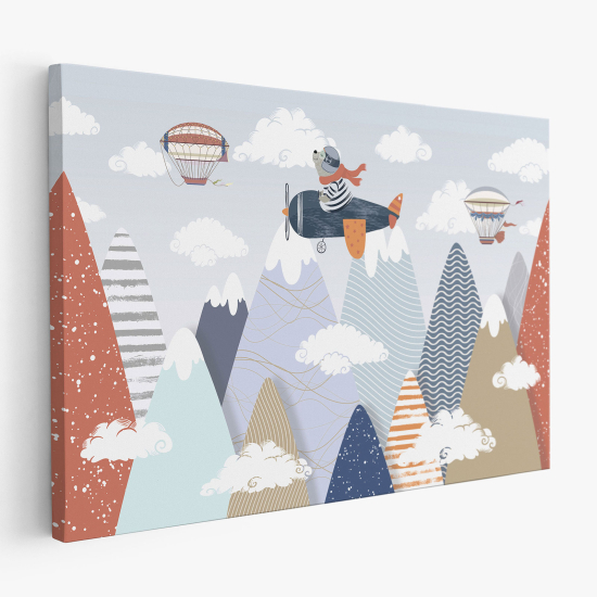 Canvas Print for Kids - Mountains