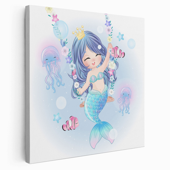 Canvas Print for Kids - Ocean Siren