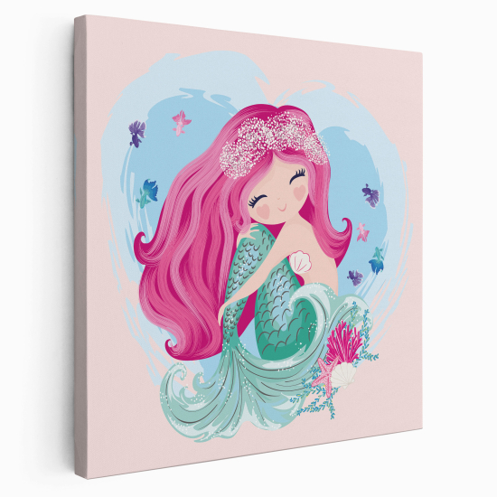 Canvas Print for Kids - Ocean Siren