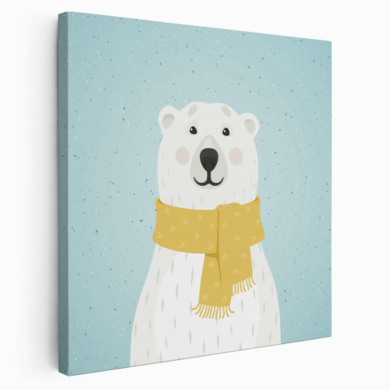 Canvas Print for Kids - Polar bear