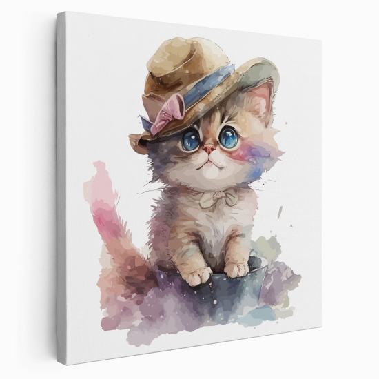 Canvas Print for Kids - Set Often Hat