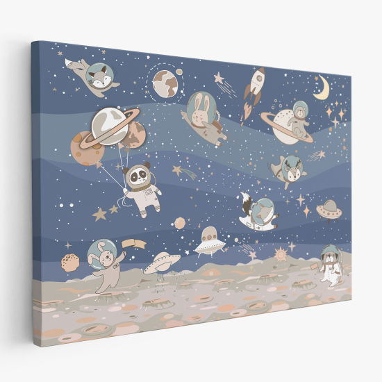 Canvas Print for Kids - Space