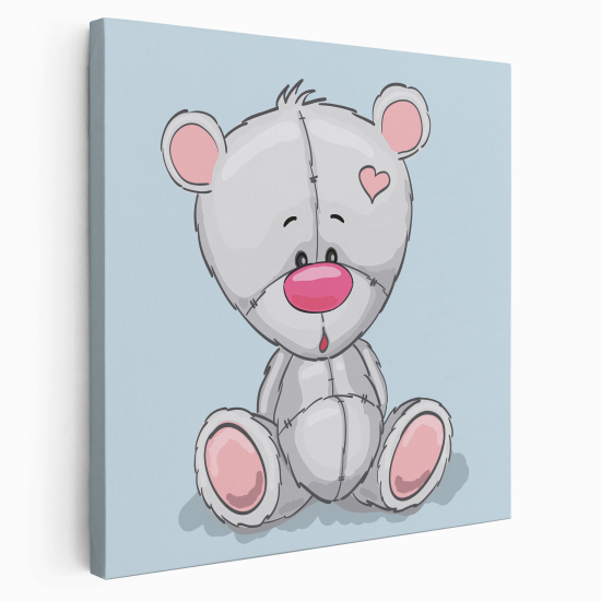 Canvas Print for Kids - Teddy Bear