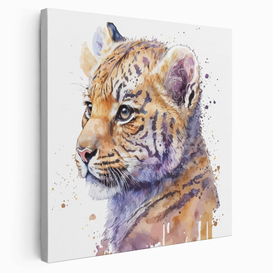 Canvas Print for Kids - Tigreau