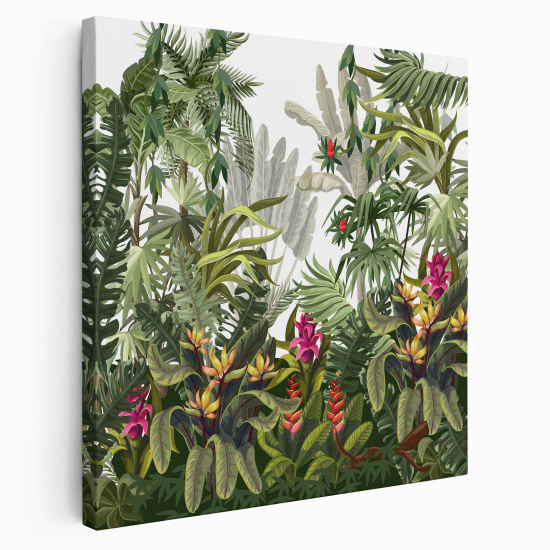 Canvas Print for Kids - Tropical forest