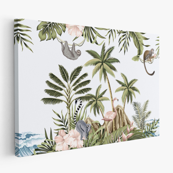 Canvas Print for Kids - Tropical Forest