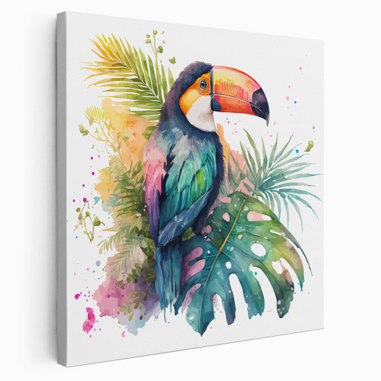 Canvas Print for Kids - Tropical Toucan