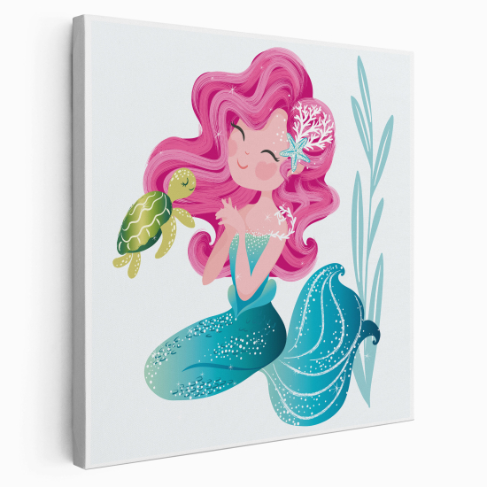 Canvas Print for Kids - Turtle Siren