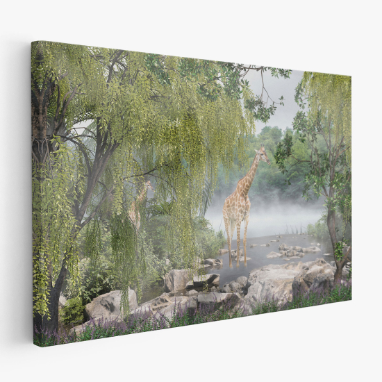 Canvas Print - Giraffe