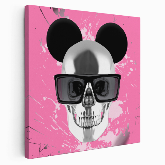 Canvas Print - Graffiti skull