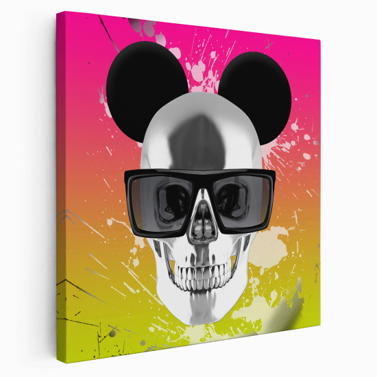 Canvas Print - Graffiti skull