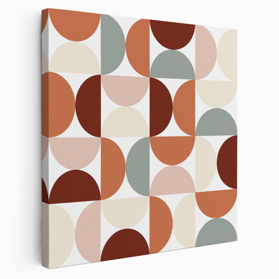 Canvas Print - Half-circle patterns