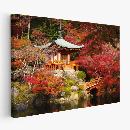 Canvas Print - Japanese Temple