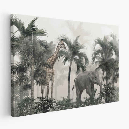 Canvas Print - Jungle Animals